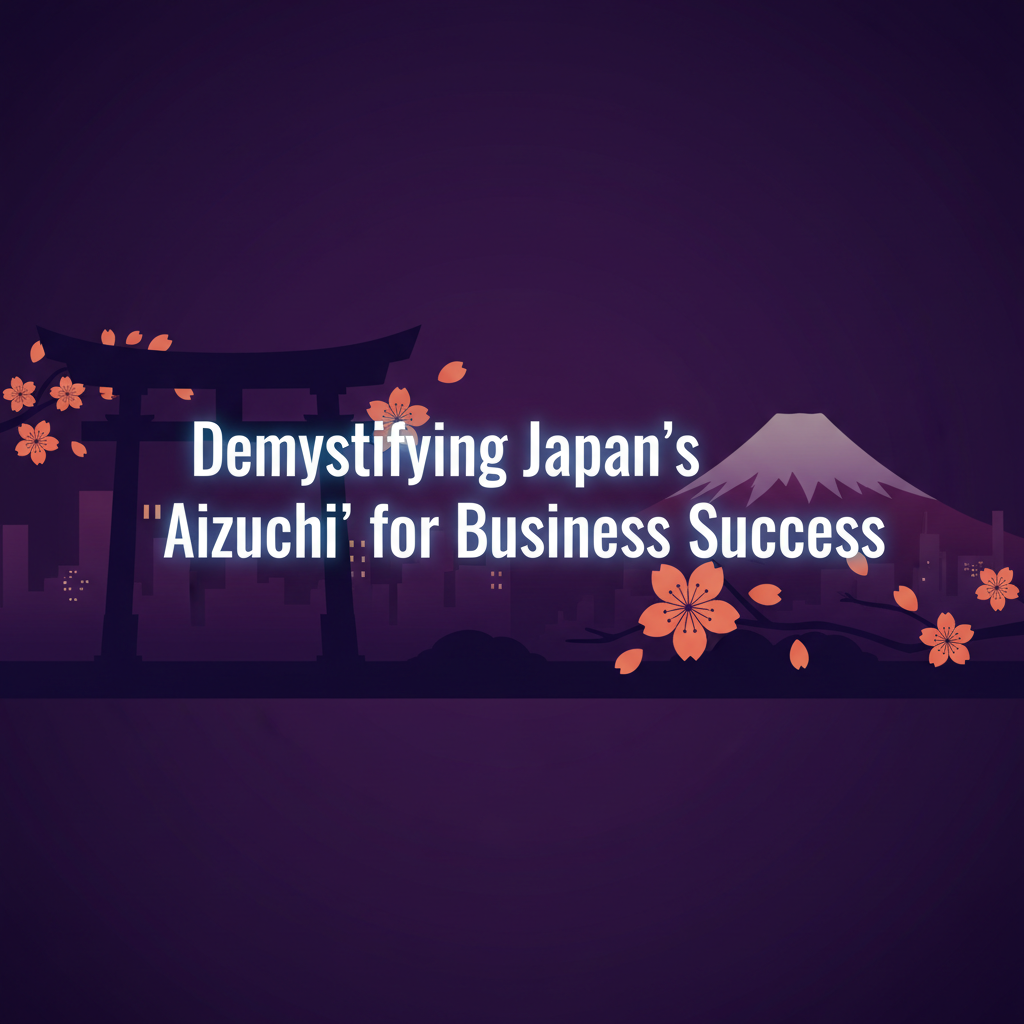 Demystifying Japan's 'Aizuchi' for Business Success
