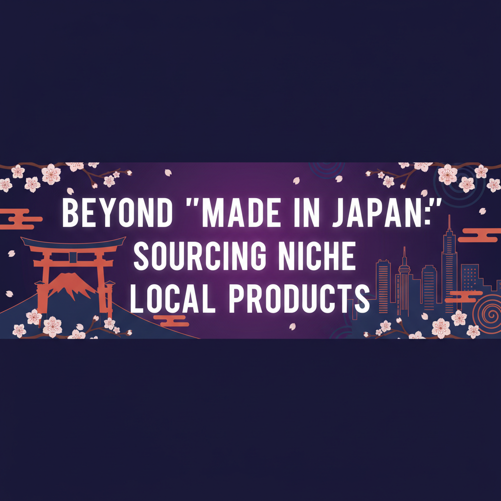 Beyond 'Made in Japan': Sourcing Niche Local Products